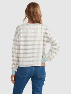 Roxy Starry Sky Long Sleeve T-Shirt -Shoreline Mood urjkt03161 roxyw wbk9 bck1