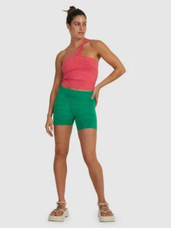 Roxy Bold As Love Knitted Crop Top -Shoreline Mood urjkt03181 roxys nmb0 frt9