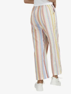 Roxy South Pacific Cropped Pants -Shoreline Mood urjnp03037 roxyw ydz8 bck1