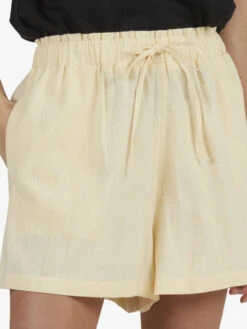 Roxy Place To Be 6" Knit Shorts -Shoreline Mood urjns03035 roxyw tfe0 dtl1