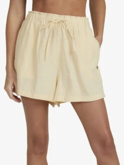 Roxy Place To Be 6" Knit Shorts -Shoreline Mood urjns03035 roxyw tfe0 frt6