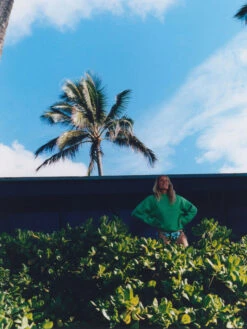 Roxy Little Dume Oversized Sweater 12 Roxy Little Dume Oversized Sweater -Shoreline Mood urjsw03038 roxyl gns0 frt4