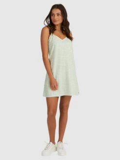 Roxy Shine A Light Woven Strappy Dress -Shoreline Mood urjwd03114 roxys gfe3 frt9