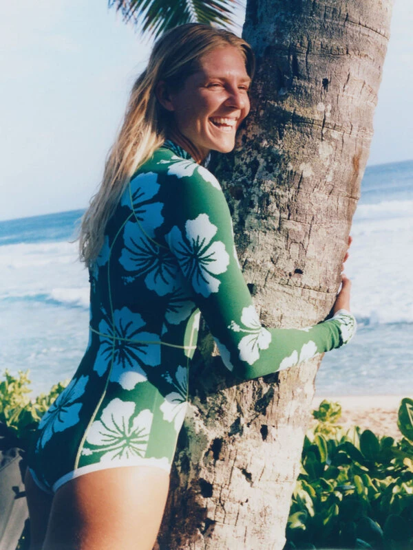 Roxy Digi High Long Sleeve One-Piece Swimsuit 2 Roxy Digi High Long Sleeve One-Piece Swimsuit - Image 2