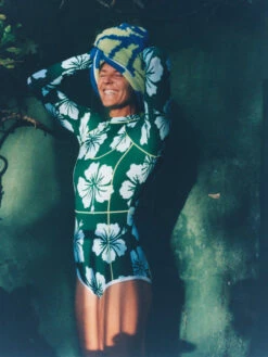 Roxy Digi High Long Sleeve One-Piece Swimsuit 13 Roxy Digi High Long Sleeve One-Piece Swimsuit -Shoreline Mood urjwr03201 roxyl gsj8 frt5