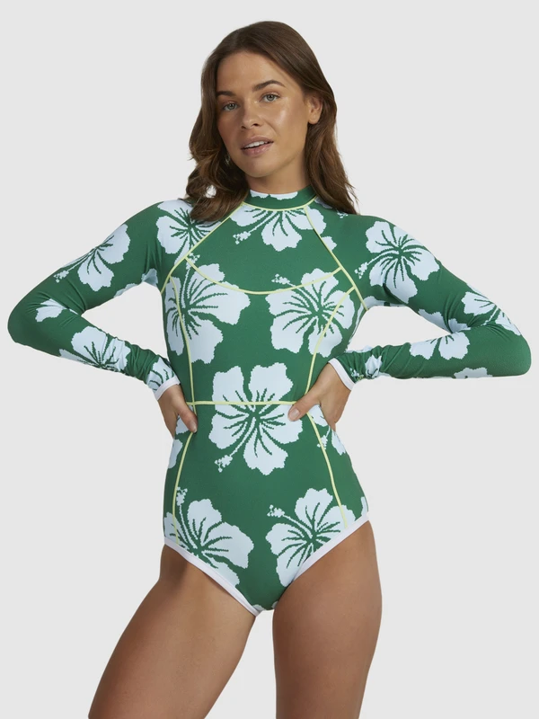 Roxy Digi High Long Sleeve One-Piece Swimsuit 6 Roxy Digi High Long Sleeve One-Piece Swimsuit - Image 6