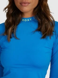 Roxy Always Surf Long Sleeve UPF 50 Rashguard -Shoreline Mood urjwr03205 roxyw bpc0 dtl1
