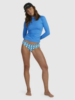 Roxy Always Surf Long Sleeve UPF 50 Rashguard -Shoreline Mood urjwr03205 roxyw bpc0 frt9