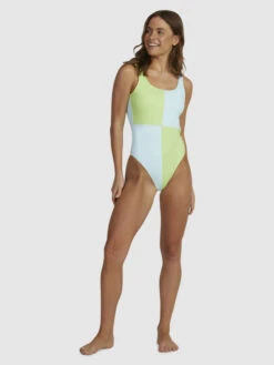 Roxy Tropic Trip One-Piece Swimsuit -Shoreline Mood urjx103058 roxyw ghq0 frt9