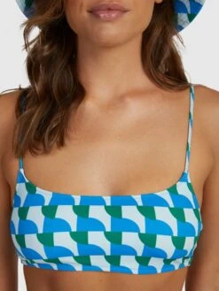 Roxy Geo Vibe Bralette Bikini Set 13 Roxy Geo Vibe Bralette Bikini Set -Shoreline Mood urjx203009 roxyw bff8 dtl1