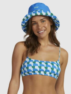 Roxy Geo Vibe Bralette Bikini Set 9 Roxy Geo Vibe Bralette Bikini Set -Shoreline Mood urjx203009 roxyw bff8 frt1