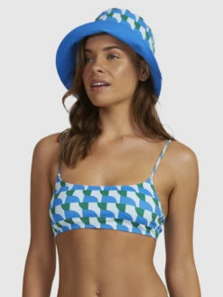 Roxy Geo Vibe Bralette Bikini Set 12 Roxy Geo Vibe Bralette Bikini Set -Shoreline Mood urjx203009 roxyw bff8 sd1