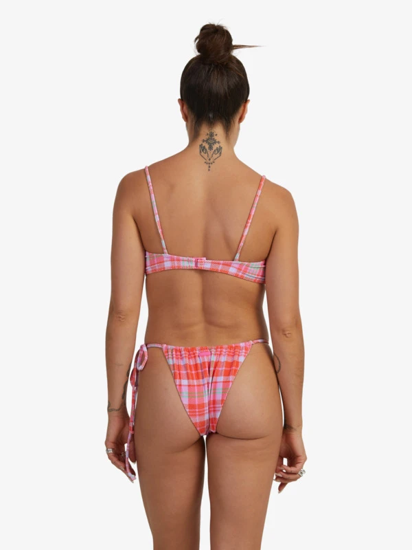 Roxy Tartan Times Underwired Bikini Top 4 Roxy Tartan Times Underwired Bikini Top - Image 4