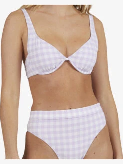 Roxy Heart The Check Moderate Coverage Bikini Bottoms -Shoreline Mood urjx403055 roxyw pfk8 dtl1
