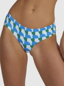 Roxy Geo Vibe Hipster Bikini Bottoms -Shoreline Mood urjx403074 roxyw bff8 frt1