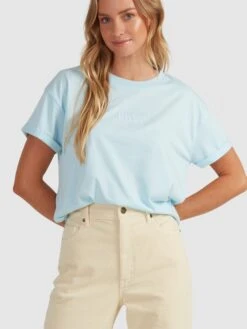 Roxy Surfing In Sunshine Screen Tee -Shoreline Mood urjzt03623 roxyw bzq0 dtl1