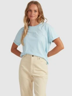 Roxy Surfing In Sunshine Screen Tee