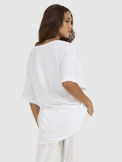 Roxy Sweet Janis Boyfriend T-Shirt -Shoreline Mood urjzt03683 roxyw wbb0 bck1