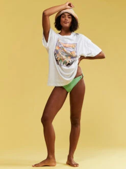 Roxy Sweet Sunshine Oversized T-Shirt -Shoreline Mood urjzt03708 roxym wbb0 frt9