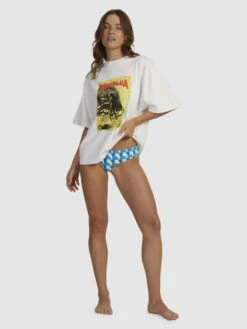 Roxy Poster Oversized T-Shirt -Shoreline Mood urjzt03747 roxyw yef8 frt9